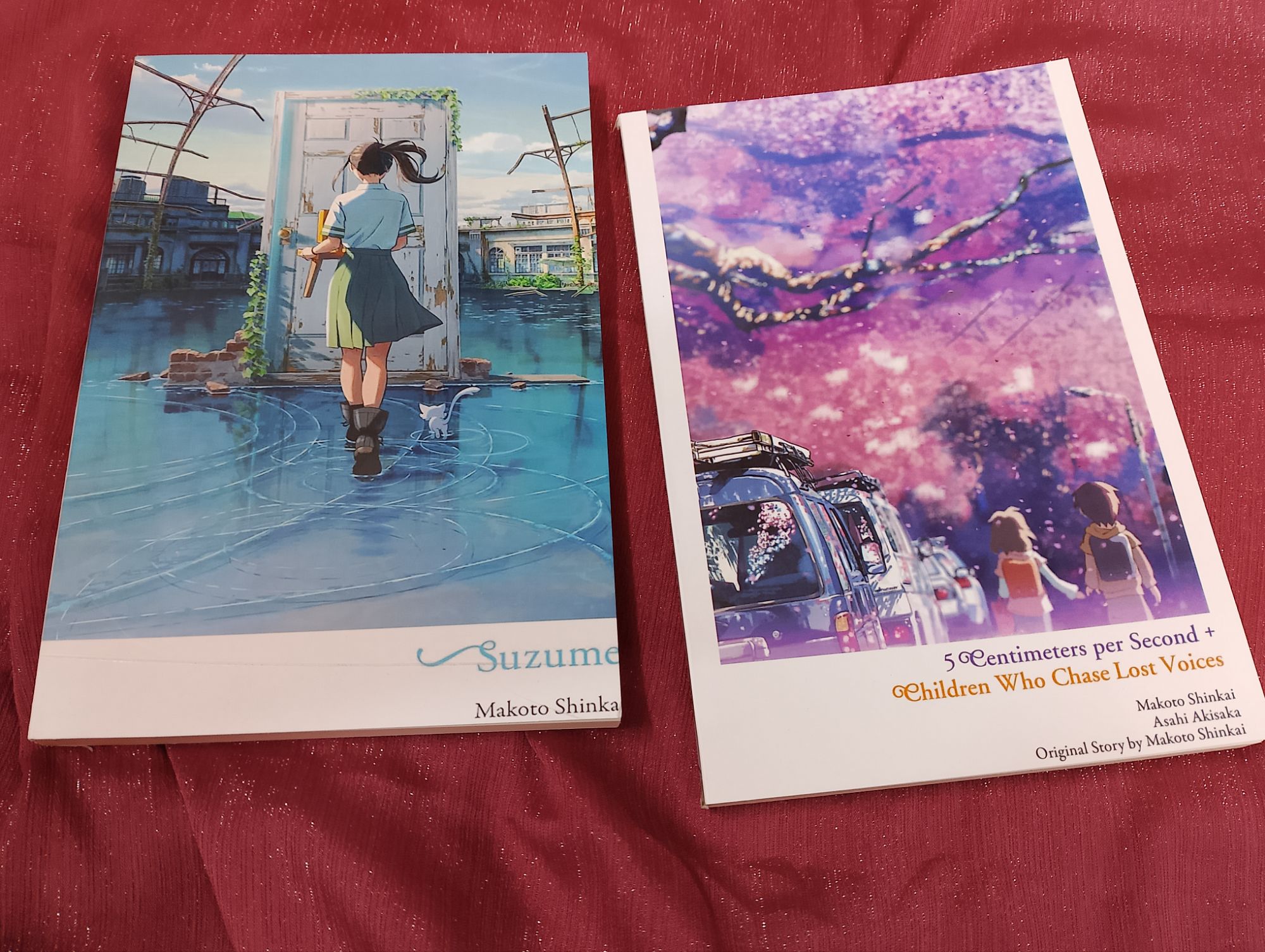 Suzume no tojimari, 5 cm per second Combo (2 book combo)