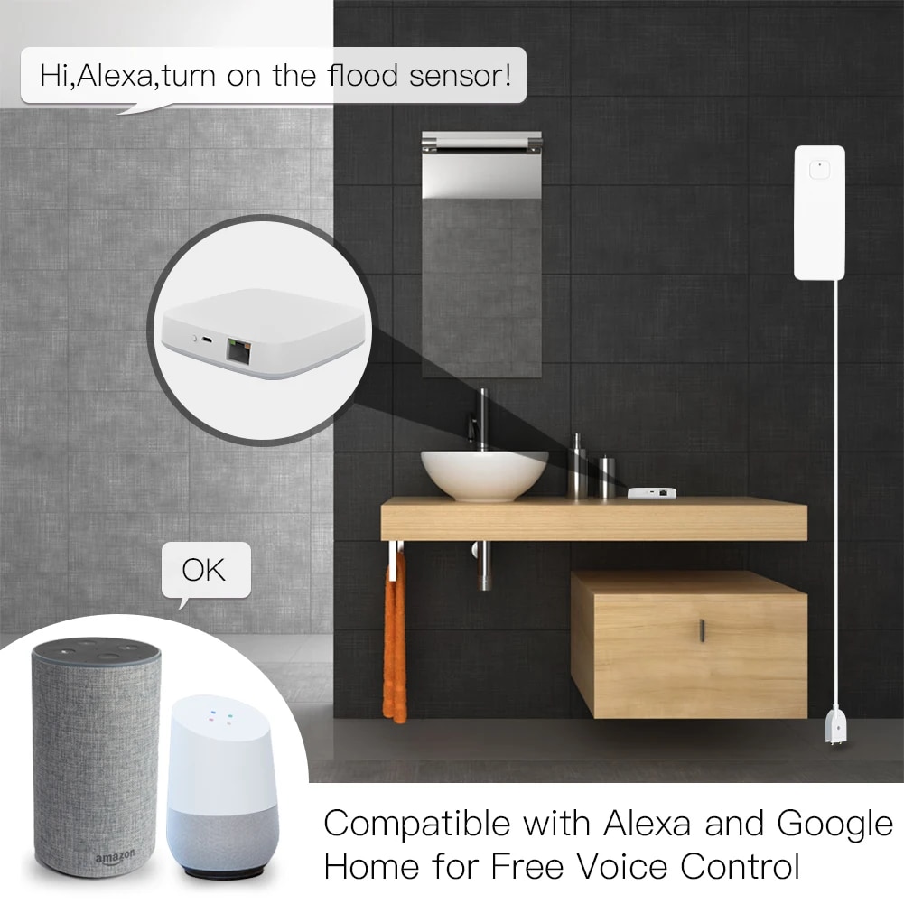 MOES Tuya ZigBee Smart Gateway Hub Smart Home Bridge Smart Life APP Wireless Remote Controller Works with Alexa Google Home. 