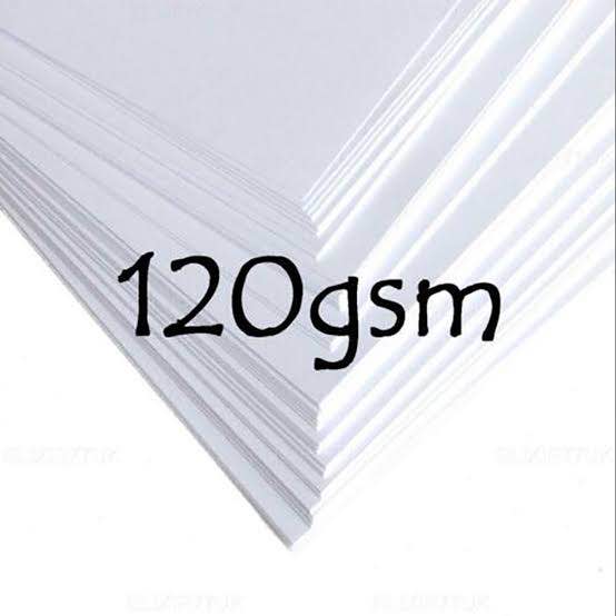 Offset paper - A4 Size - 120gsm - 100pc