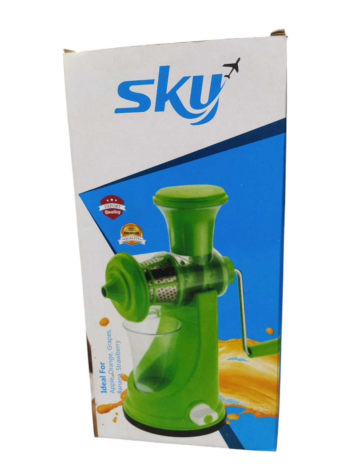 hand juicer machine Iderl For Orange Grapes Banana Strawberry. 