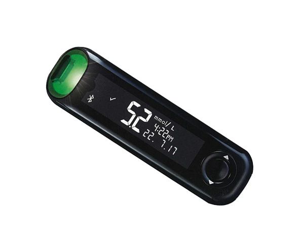 Contour Plus One Bluetooth-Enabled Glucose Meter with Smart Light Feature and 25 Pcs Strip Bundle Offer by TRONZZ. 
