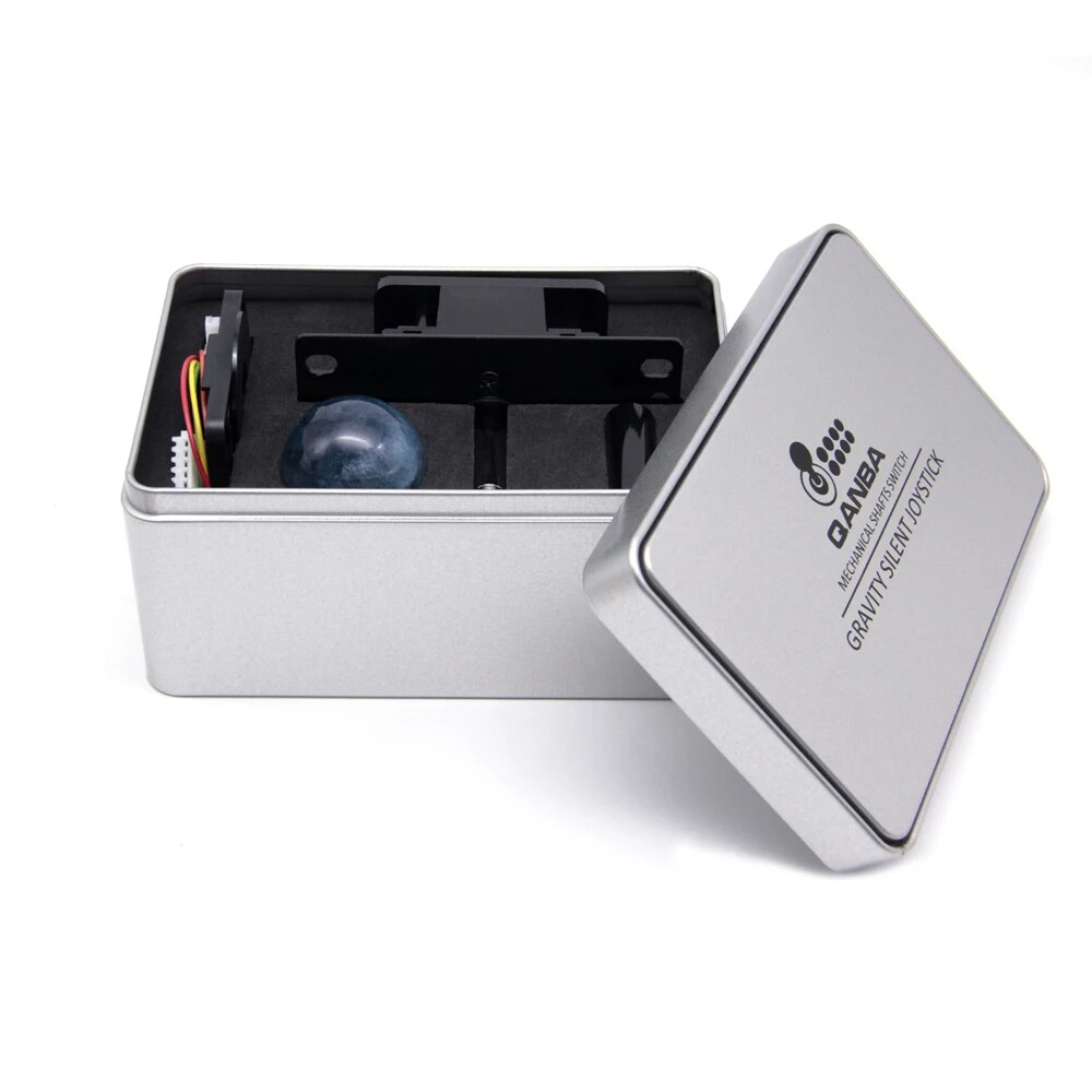 Qanba Gravity Mechanical Arcade Joystick Shafts Silent Lever JOV8S JCV8 Joystick Arcade Accessories Quick DIY Parts. 