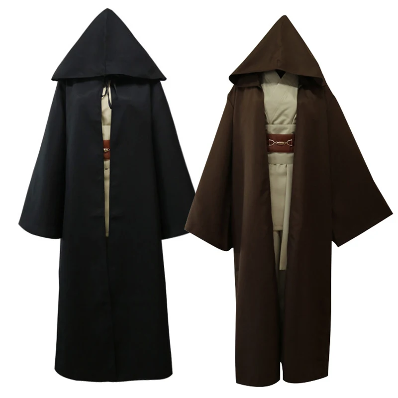 Darth Vader Cloak Cosplay Jedi Knight Anakin Skywalker Costume Replica Rob Cloak Halloween Party Outfits Clothes Plus Size. 