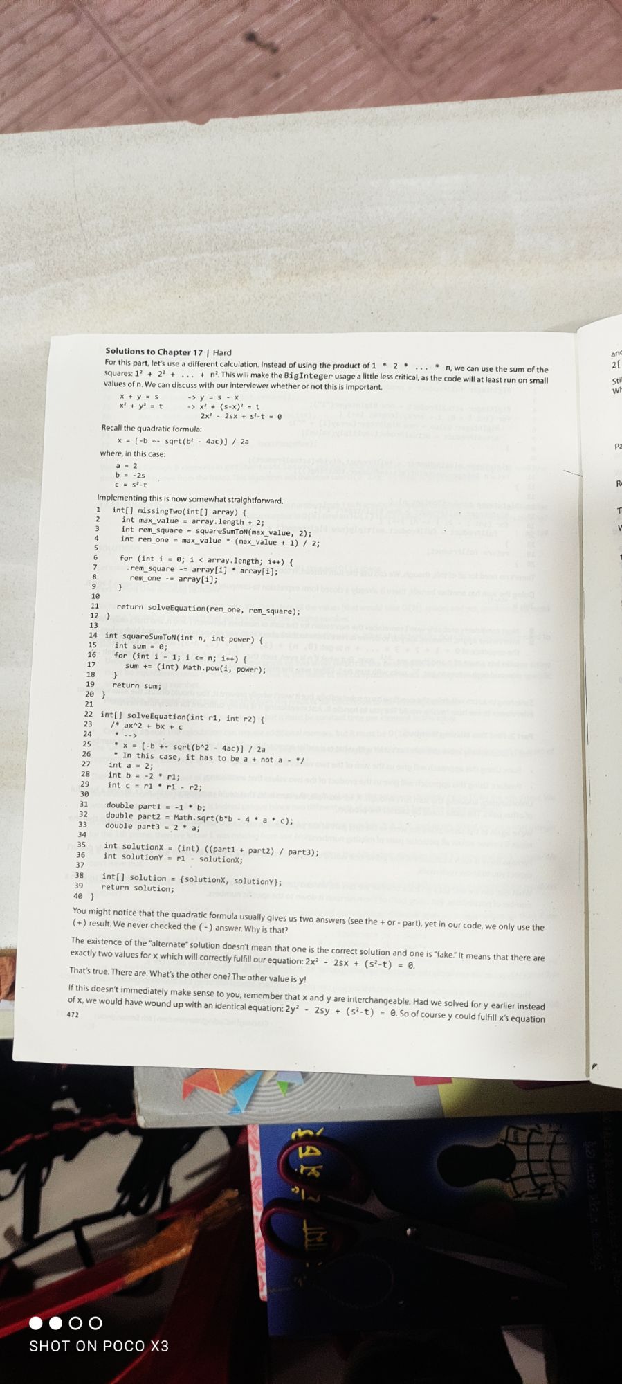 Cracking the Coding Interview printed. 