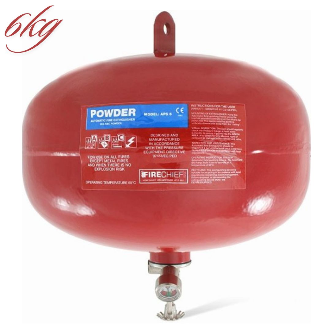 Powder Fire Guard ABC Dry Chemical Automatic Fire Extinguisher- Auto ...