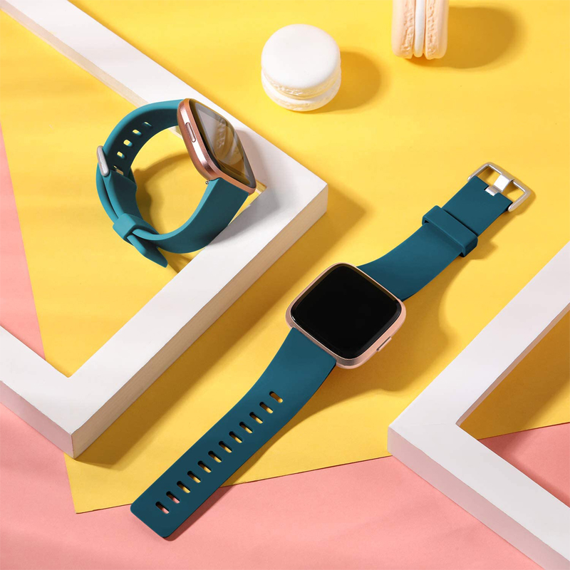 Strap for Fitbit Versa/Versa2/Lite Smart watch replacment band Sport silicone Bracelet band for Fitbit Versa 2 wristbelt. 