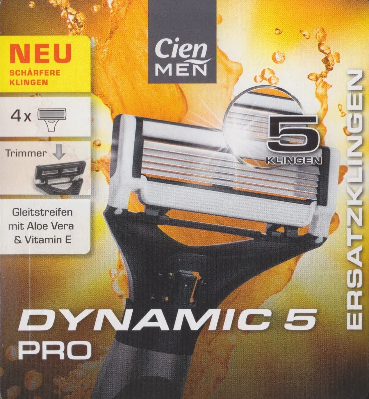 Cien Dynamic 5 pro razors with extra blade