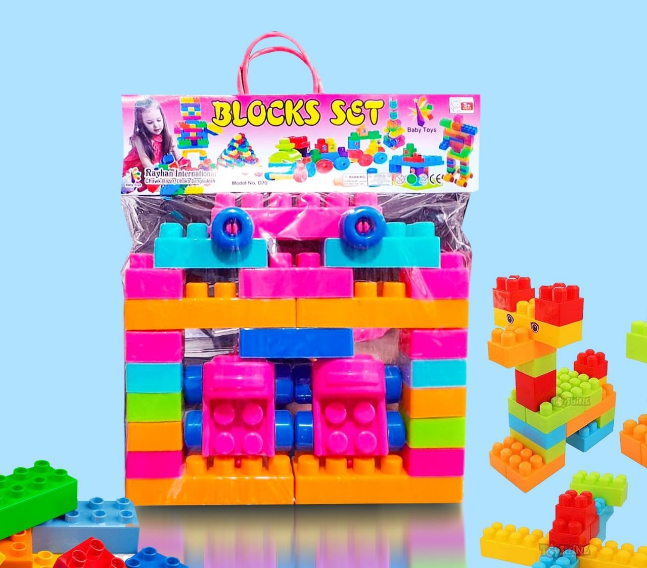 Versatile - Blocks puzzles - Multi color toy for kids.- Tremendously Adaptable and flexible - Indicating Upscale lifestyle