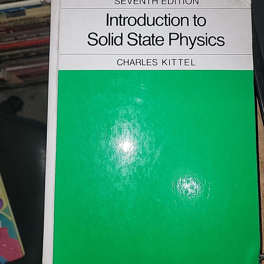 Introduction to Solid State Physics By Charles Kittel