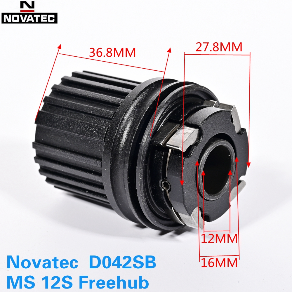 Novatec bicycle hubs Repair Parts Freehub Body Upgrade Replacement MS 12-Speed HG 8-11 Speed Cassette Body. 