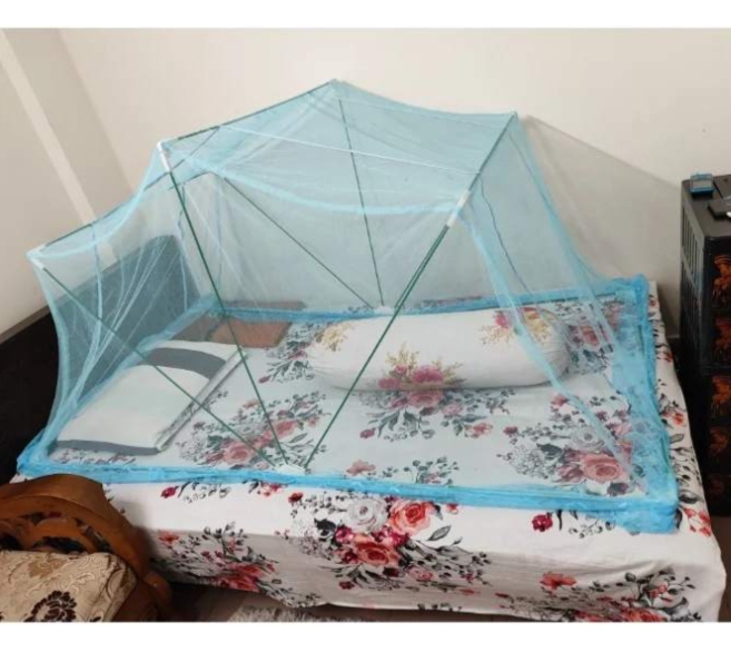 Portable Fold Mosquito Net Magic moshari বড়দের মশারি