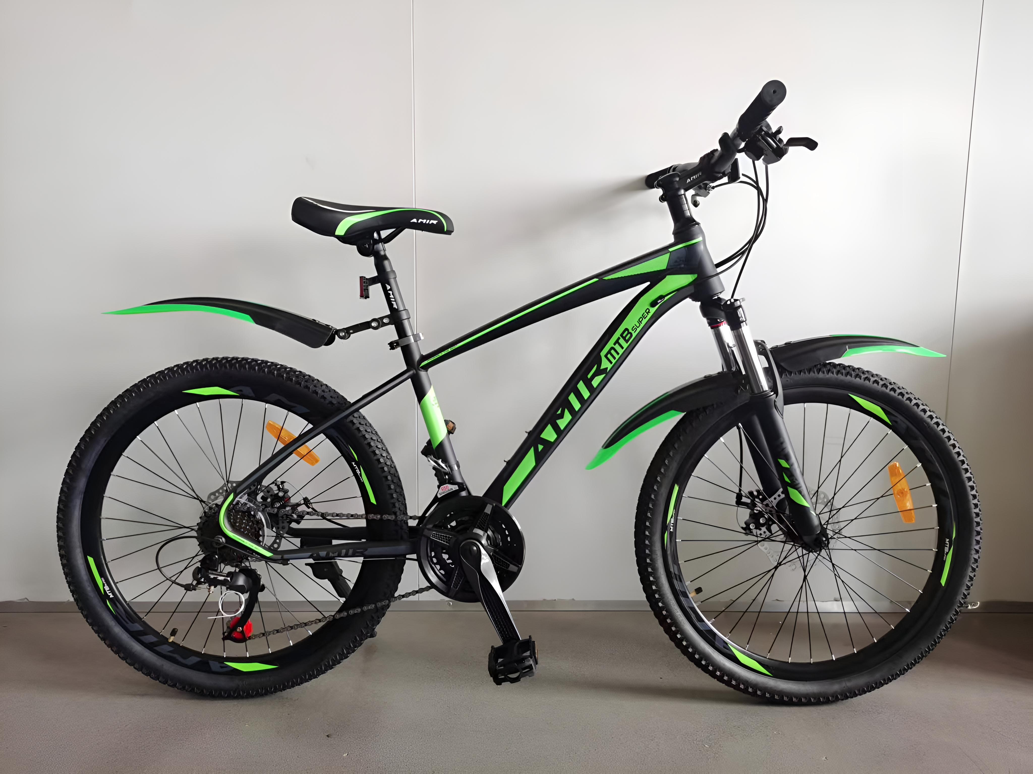 26 inchi 21 Speed Gear Cycle With Suspension Lockout fork High Rim Coloring Fat Spoke With Shimano Parts