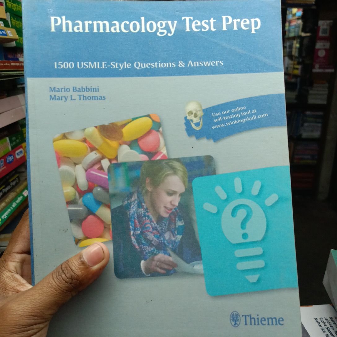 Pharmacology Test Prep

1500 USMLE-Style Questions & Answers