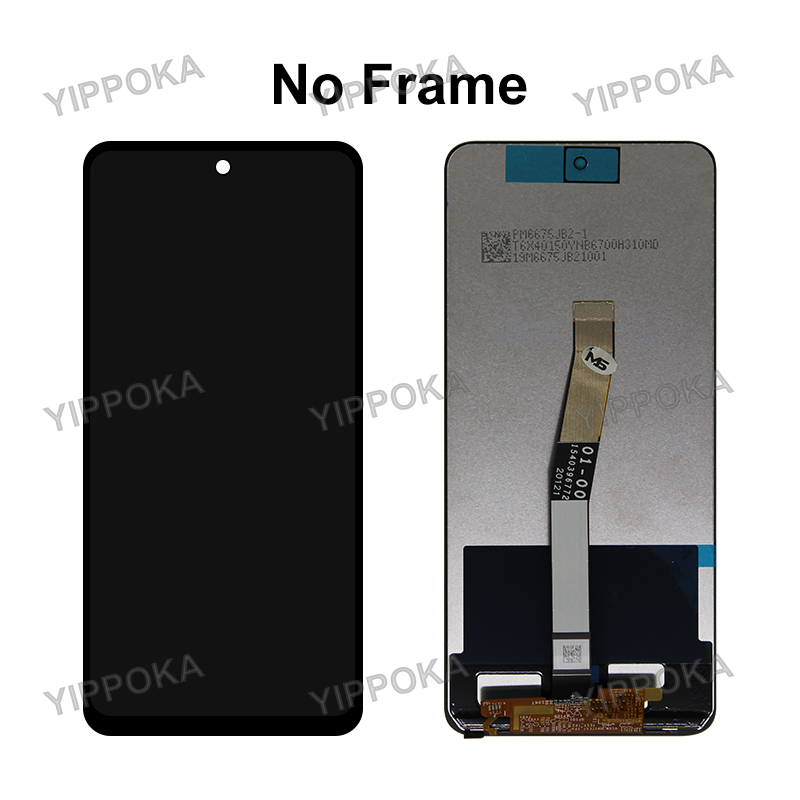 6.67"  For Xiaomi Redmi Note 9S LCD Display Touch Screen Digitizer Assembly For Note 9 Pro LCD Screen Replacement Parts. 
