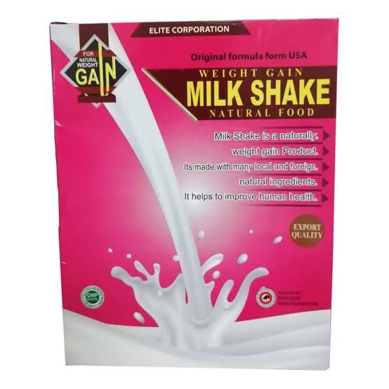 Weight gain Milk Shake For healthy.1piece (packet) 120 ML Milk Shake. 
