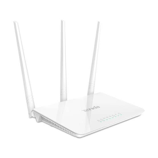 Tenda f3 300mbps 3 Antennas Easy Setup Wireless Router with officials warranty. 