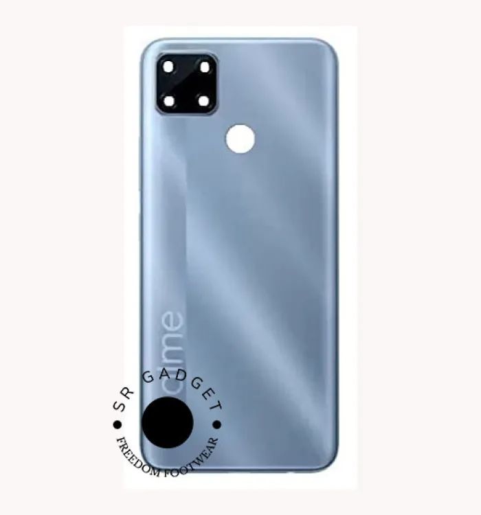 Replacement Backshell Panel for Realme C25 Battery Back Door Housing With Camera Lens