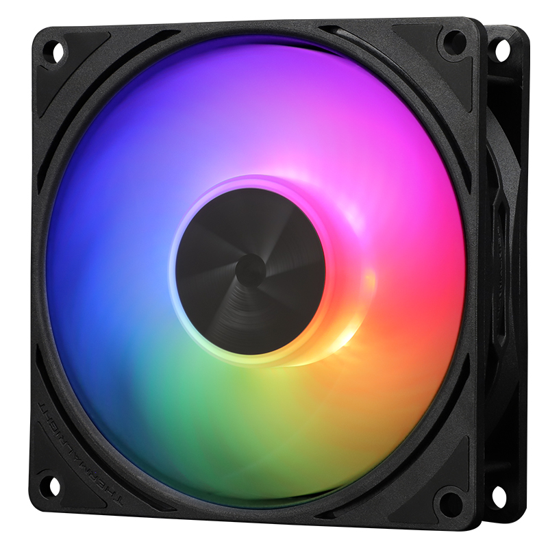 Thermalright TL-P9-S 9cm ARGB Case Fan 2200RPM 23dBA Low Noise Cooling Fan Supports PWM/ARGB Series Synchronous Control. 