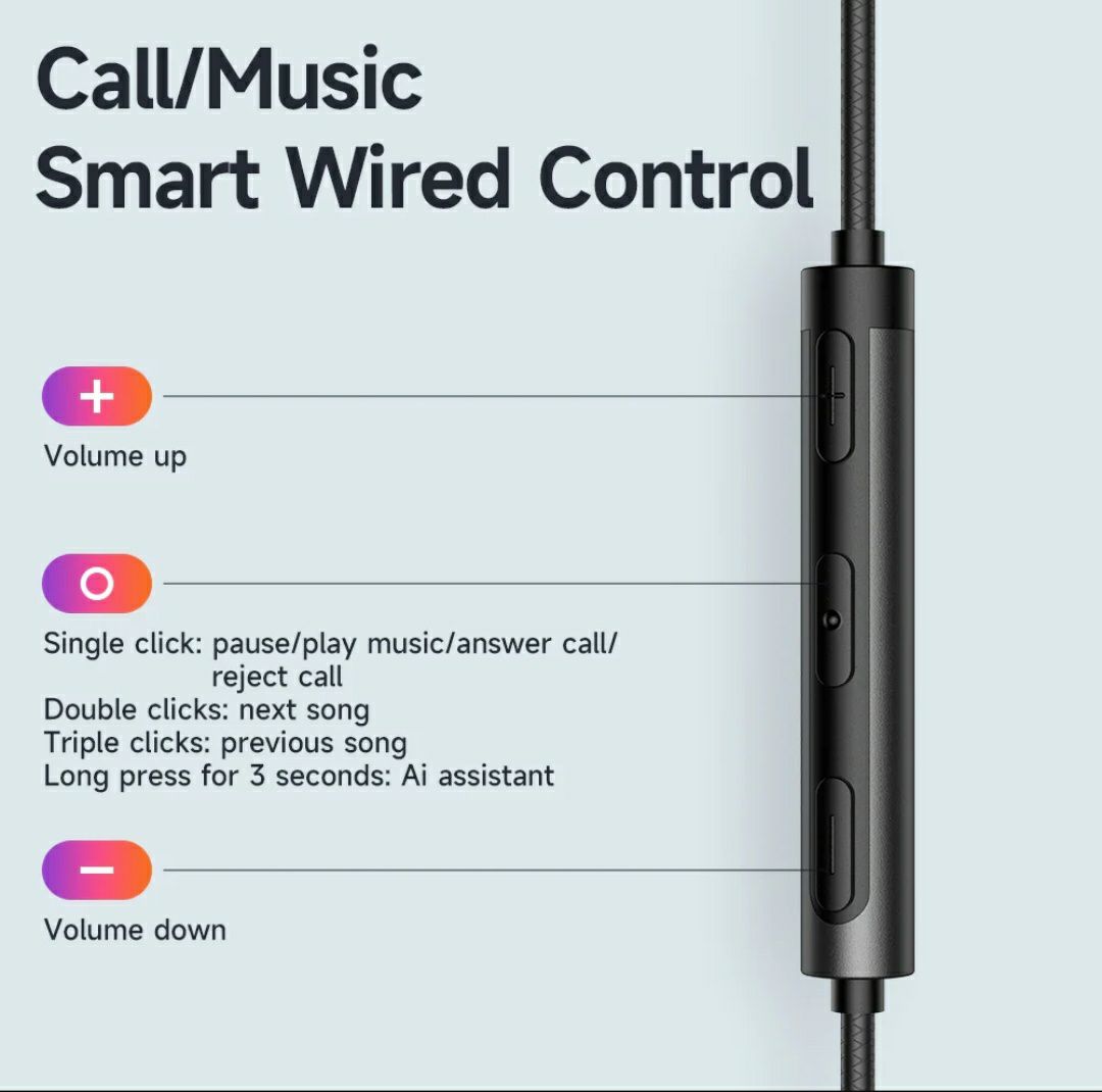Mcdodo Earphone for Lightning HP-3480(Calling and Music). 