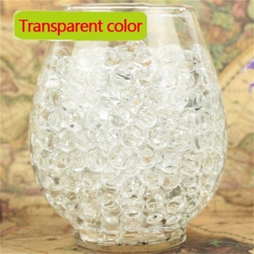 100 Pieces Crystal or Water Color Magic Balls or Jelly Ball (Water or Transparent Color). 