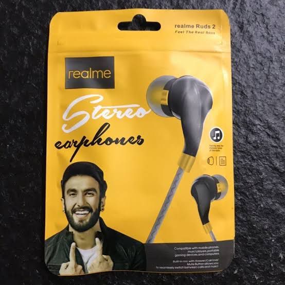 Realme Stereo Earphones Wired Earbud In 