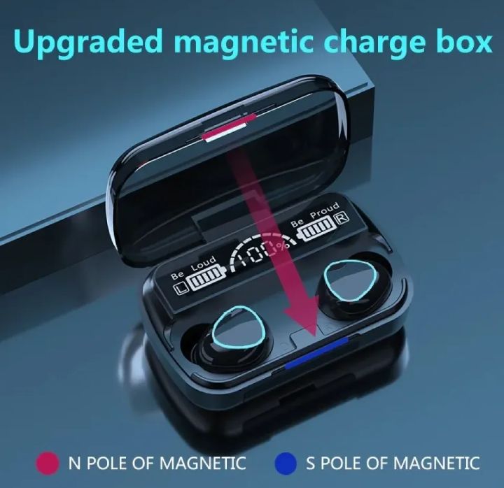 Damix M10 TWS Wireless Earbuds (Original). 