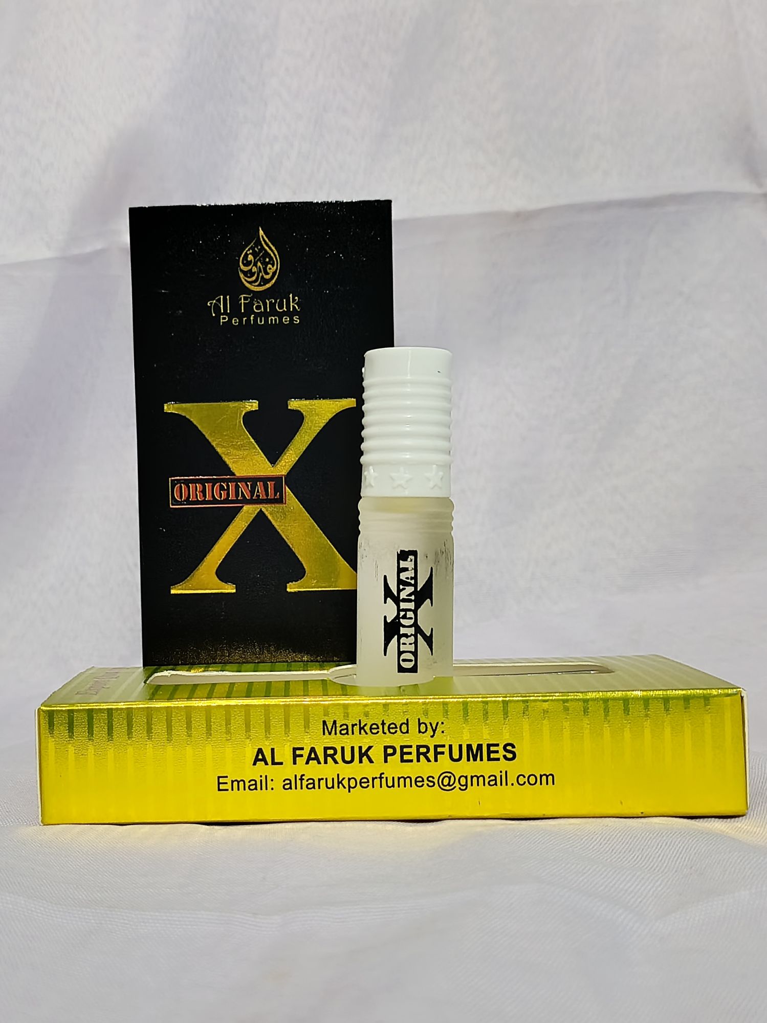 Best Quality X-Original attar (Al-Faruk New Colletione) roll on good fragrane 8ml.. 
