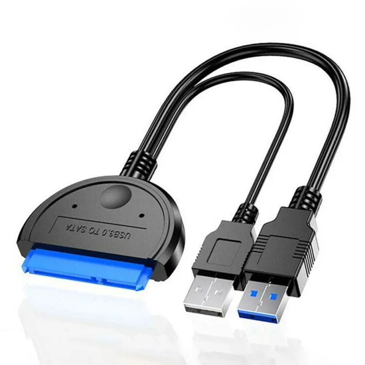 USB 3.0 to SATA Converter Support Laptop HDD And SSD ^^^BLACK^^^. 