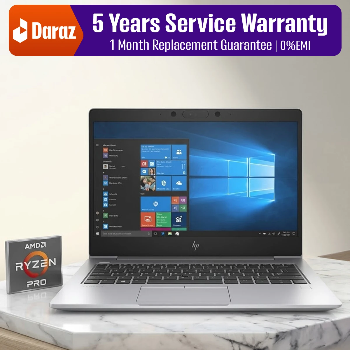 HP EliteBook 745 G6 Ryzen-7 3700U 2GB Dedicated Graphics 9 (Refurbished)