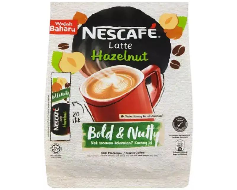 Nescafe Hazelnut Latte 3-in-1 coffee