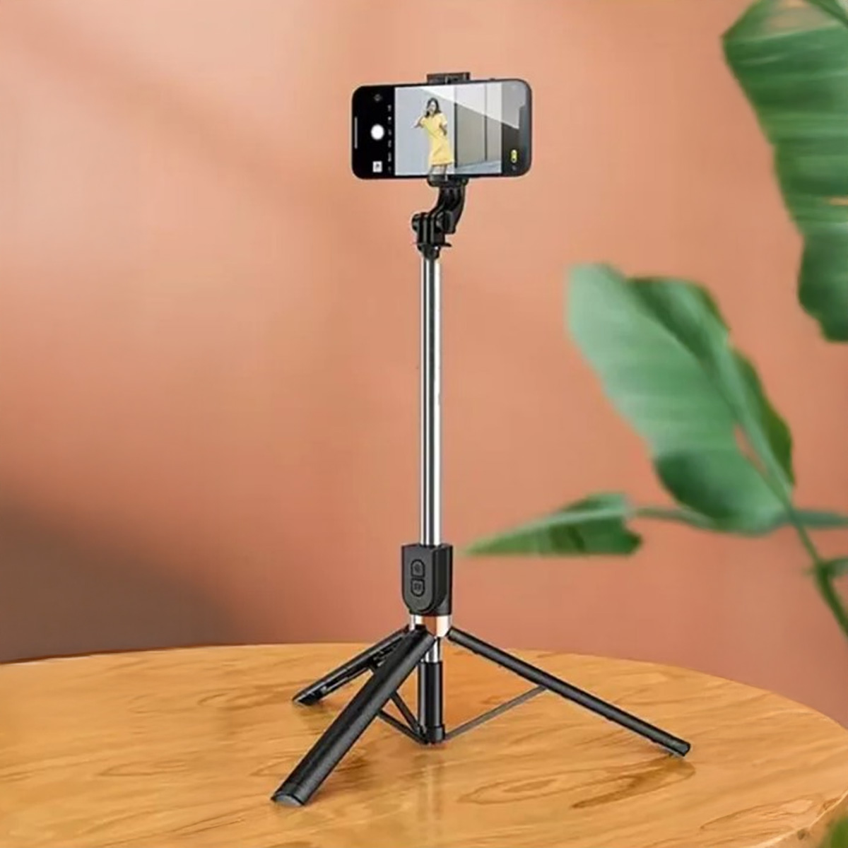 LIVE-K9 1.7M (5.7 Feet) Live Broadcastin Selfi Stand With Rechargable Light Selfe K9 Bluetooth 1.7M LED 4 in 1 Tripod LED Remote Control Tripod 170cm Selfie Stick Tripod Bluetooth LED Light