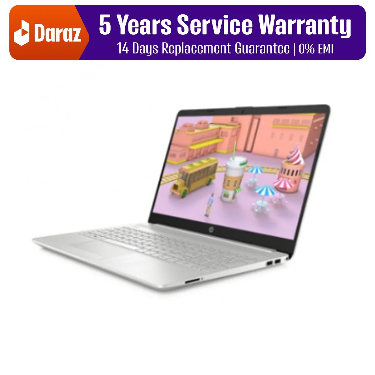 HP 15s-dr2002tx (156Q8PA) Intel 10th Gen Core i5-1035G1 1 to 3.6GHz, 16GB RAM, 512GB NVME SSD, Win 10, 15.6 Inch IPS FHD Refurbished Laptop