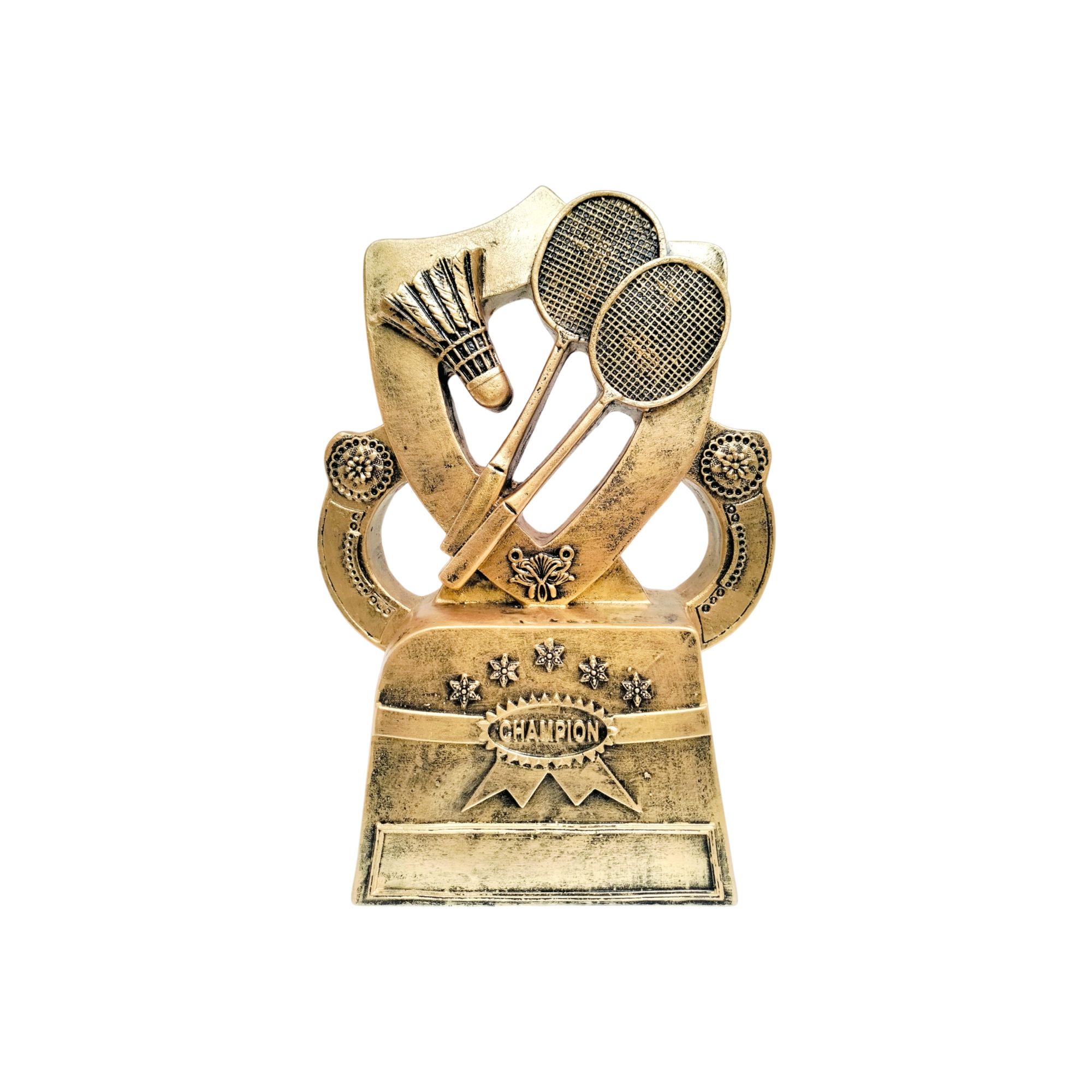 🏸 Badminton Trophy (11" inch) Racket Tournament Champion Award 🏸. 
