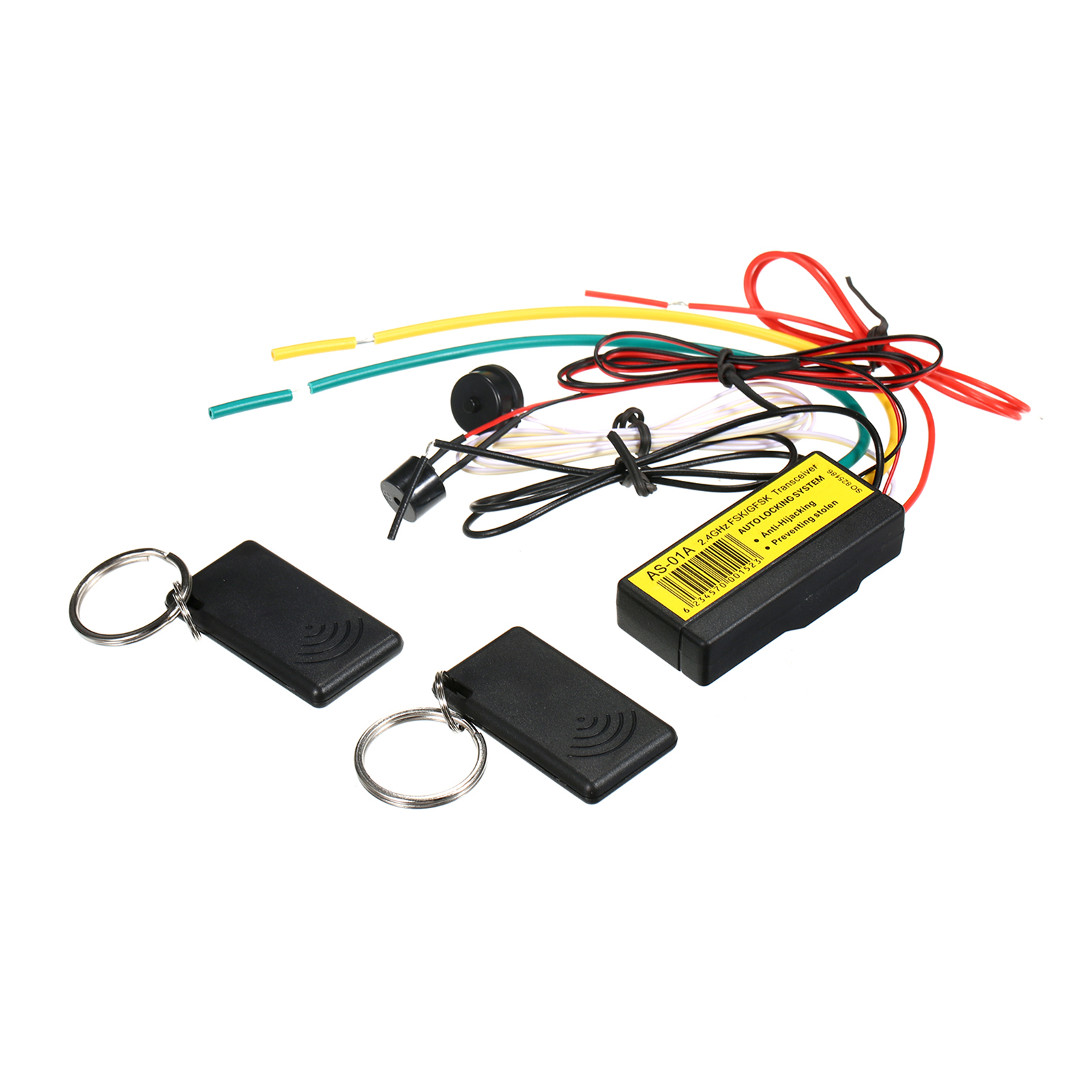 Engine Immobilizer Car Anti-Theft Device Portable Anti-Hijacking Alarm System. 