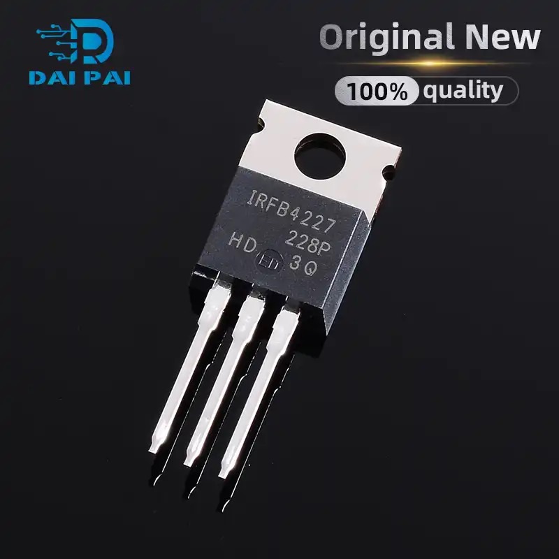 5pcs 100% New Original IRFB4227PBF IRFB4227 FB4227 TO-220 N-Channel 200V 65A MOS Tube PDP Switch other need 01711993566