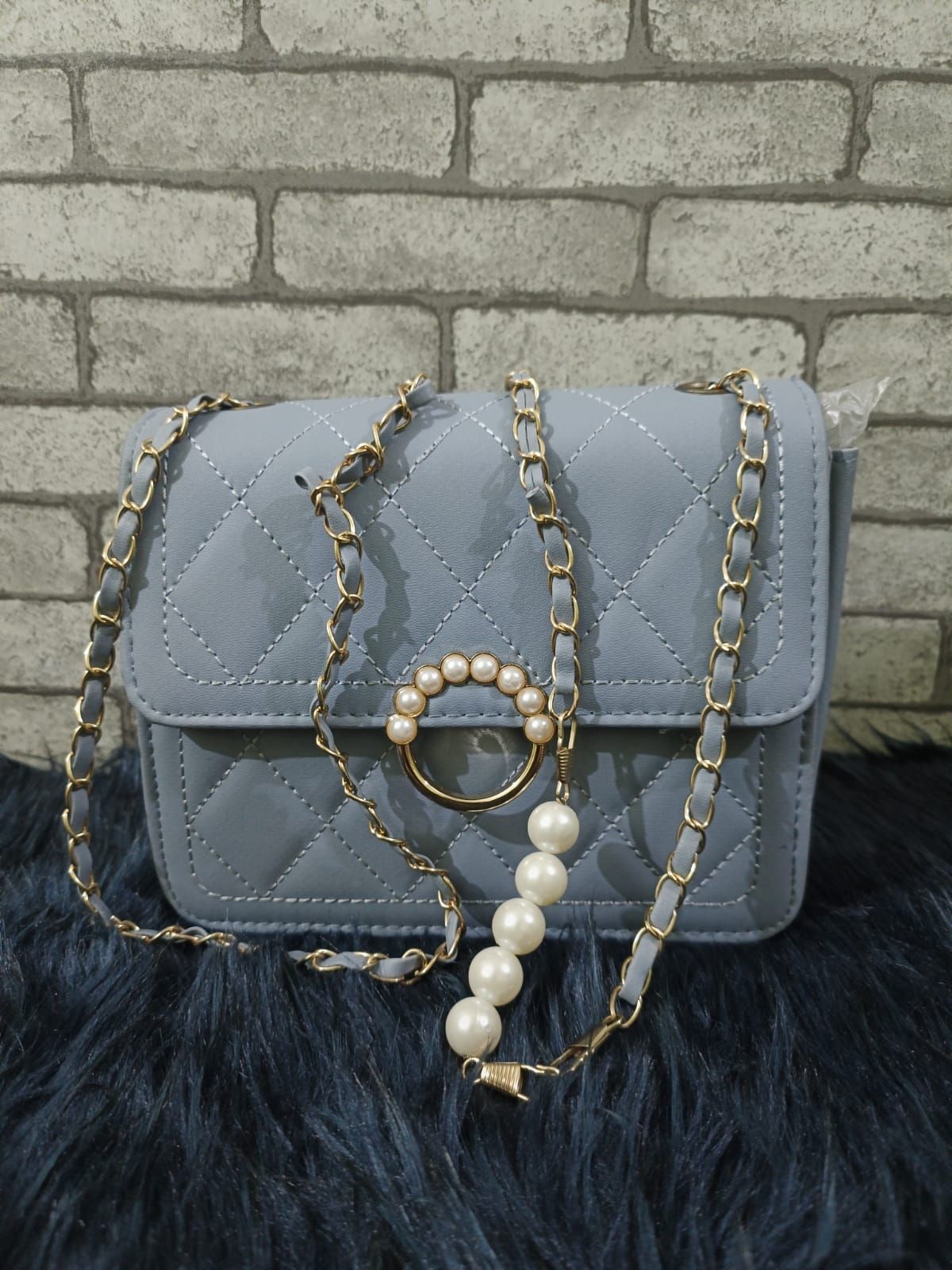 Pearl stylish Fashionable Luxury Female Bag Sholder Hand Bag