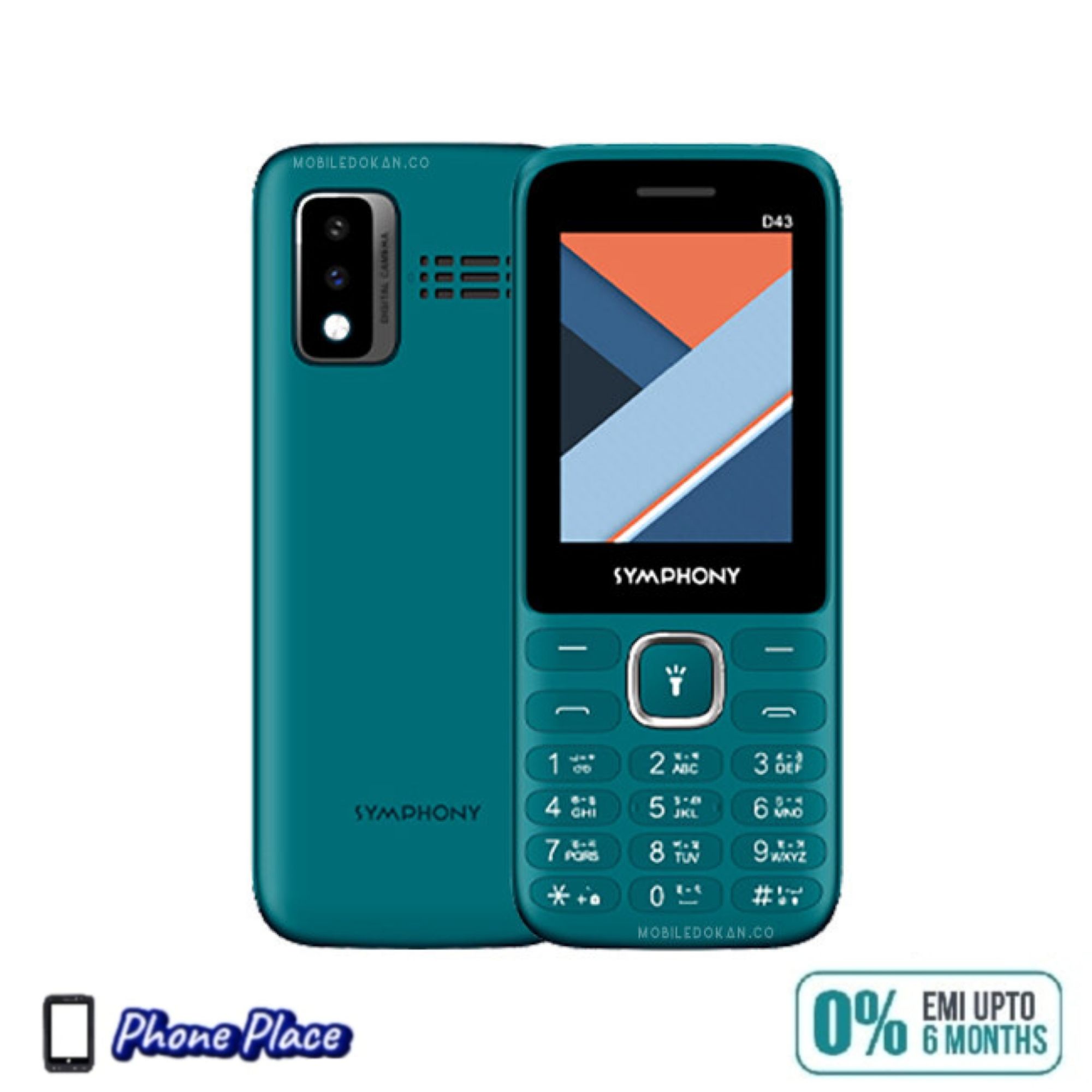 symphony D43 Dual SIM Feature Phone