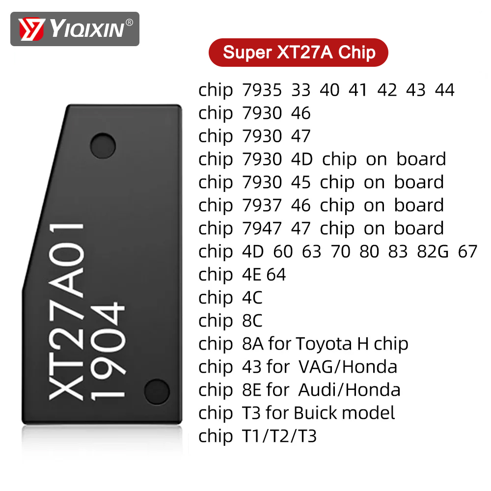 Xhorse VVDI Super Chip XT27A01 XT27A66 VVDI2 Mini Key Tool Xhorse Max PRO Programmer Clone Transponder Chip 8A ID46 40 43 4D 8C. 