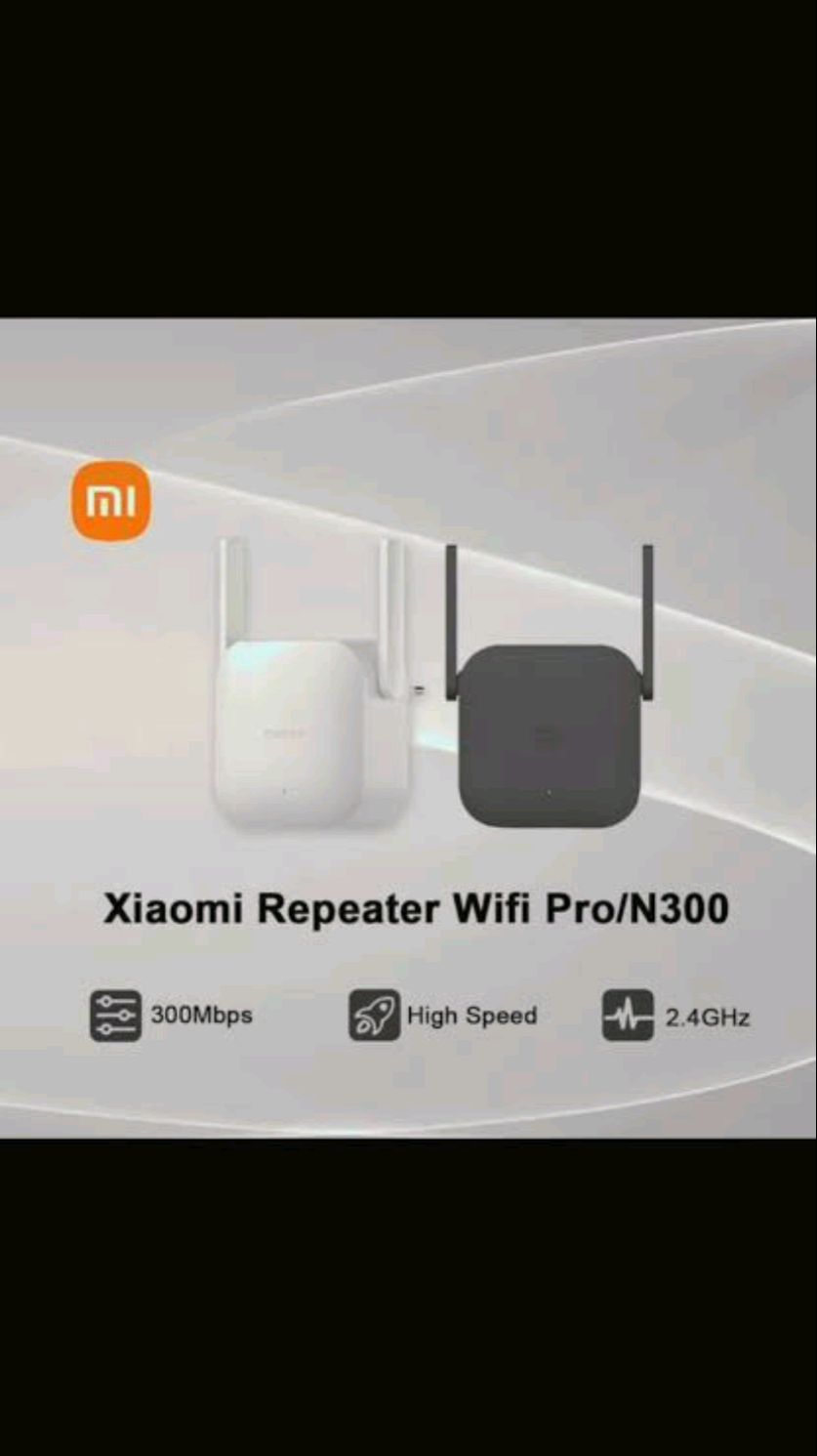 Xiaomi Mi Wi-Fi Range Extender Pro/ N300   | 2×2 External Antenna with Enhanced Wi-Fi Coverage | by Honestime. 