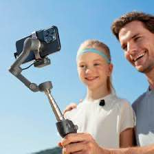 DJI Osmo Mobile 7P Gimbal Stabilizer for iPhone, Android, Native Tracking, Lighting, 3-Axis Phone Gimbal, Quick Launch, One-Tap Edit, Built-in Extension Rod & Tripod, 10hrs Use, Phone Charging