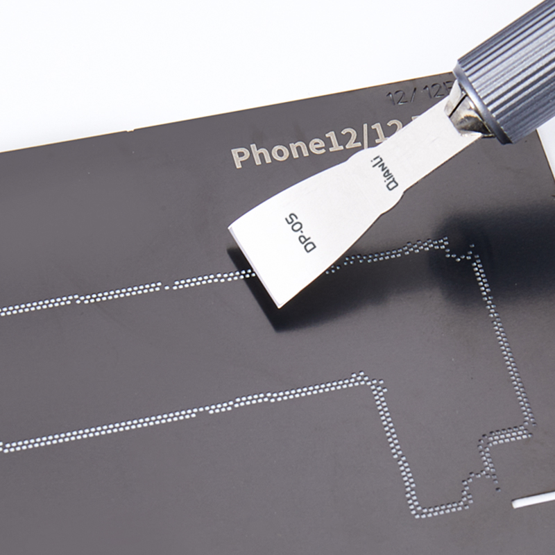 Qianli DP blade ihilt 012 handle universal desoldering grinding blade PCB motherboard layered IC deglue BGA CPU NAND tool. 
