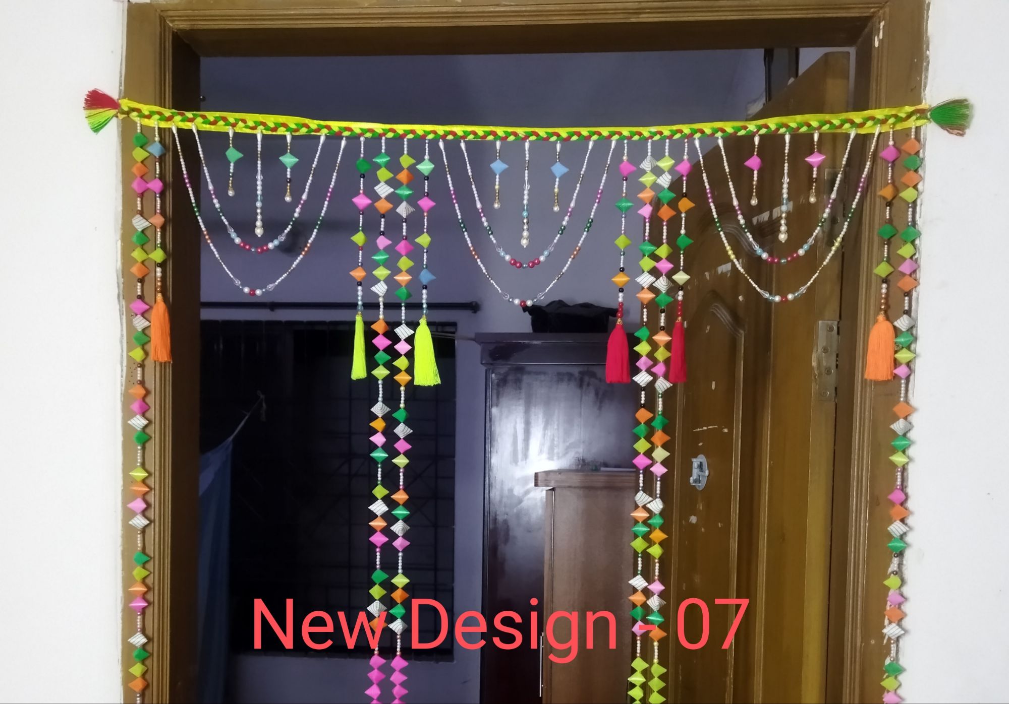 Door Hanging Toran - Beautiful New Design Handicraft Home Decoration Design -07. 