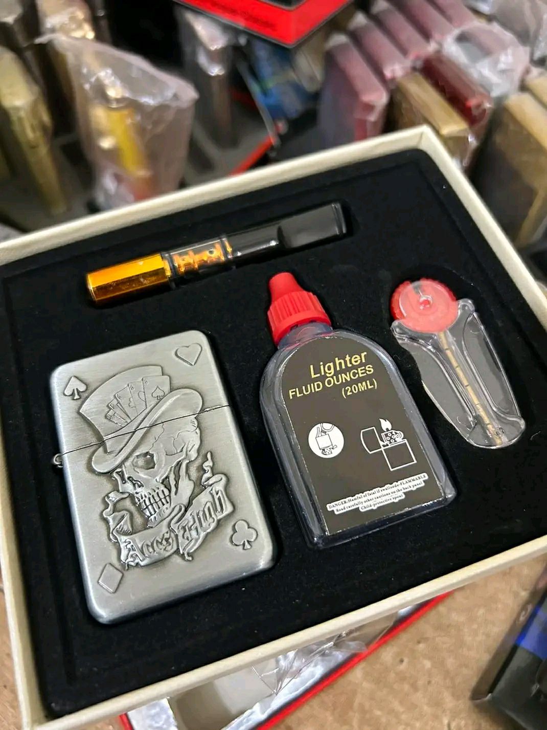Zippo Lighter Combo Set. 