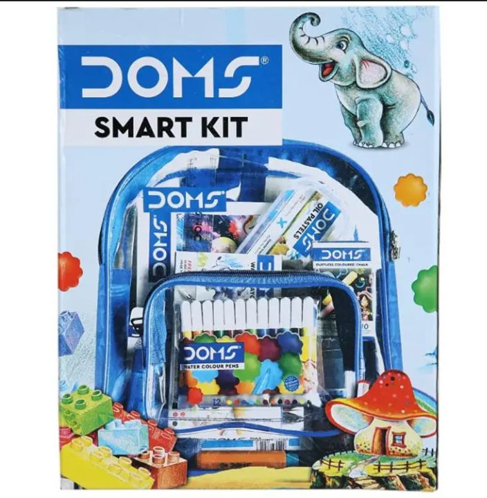 Doms Smart stationery and art kit bag. 