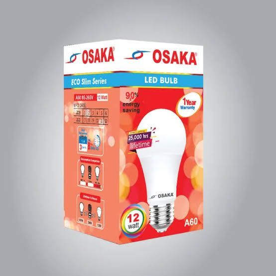 Osaka AC/DC backup LED light 12w. 
