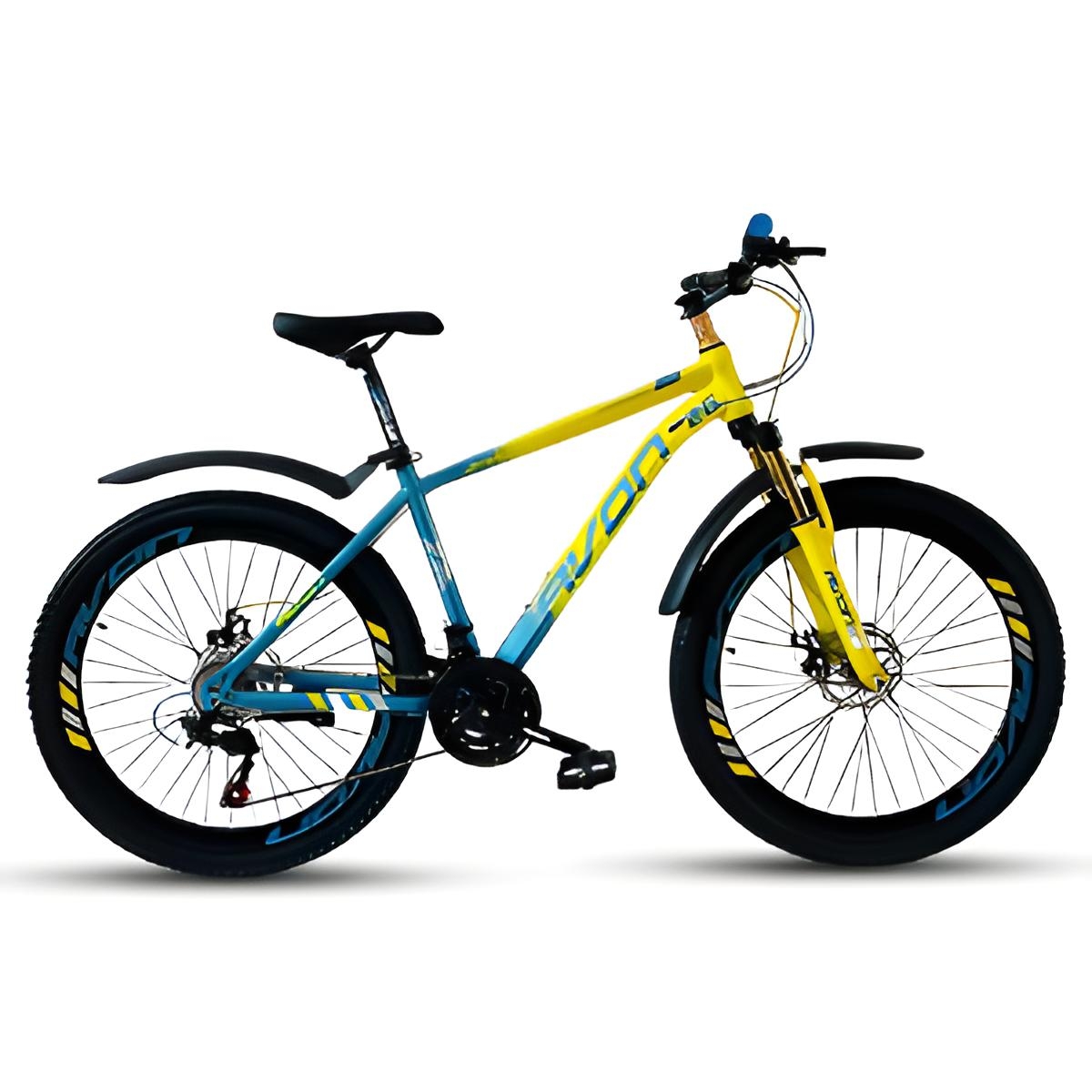 26 inchi 21 Speed Gear Cycle With Suspension Lockout fork High Rim Coloring Fat Spoke With Shimano Parts