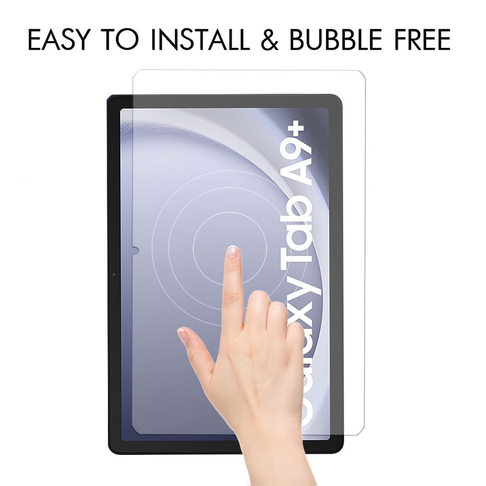 3PCS for Samsung galaxy tab A9+ A9 plus 11'' 8.7'' Tempered Glass screen protector protective tablet film HD Antiscratch. 