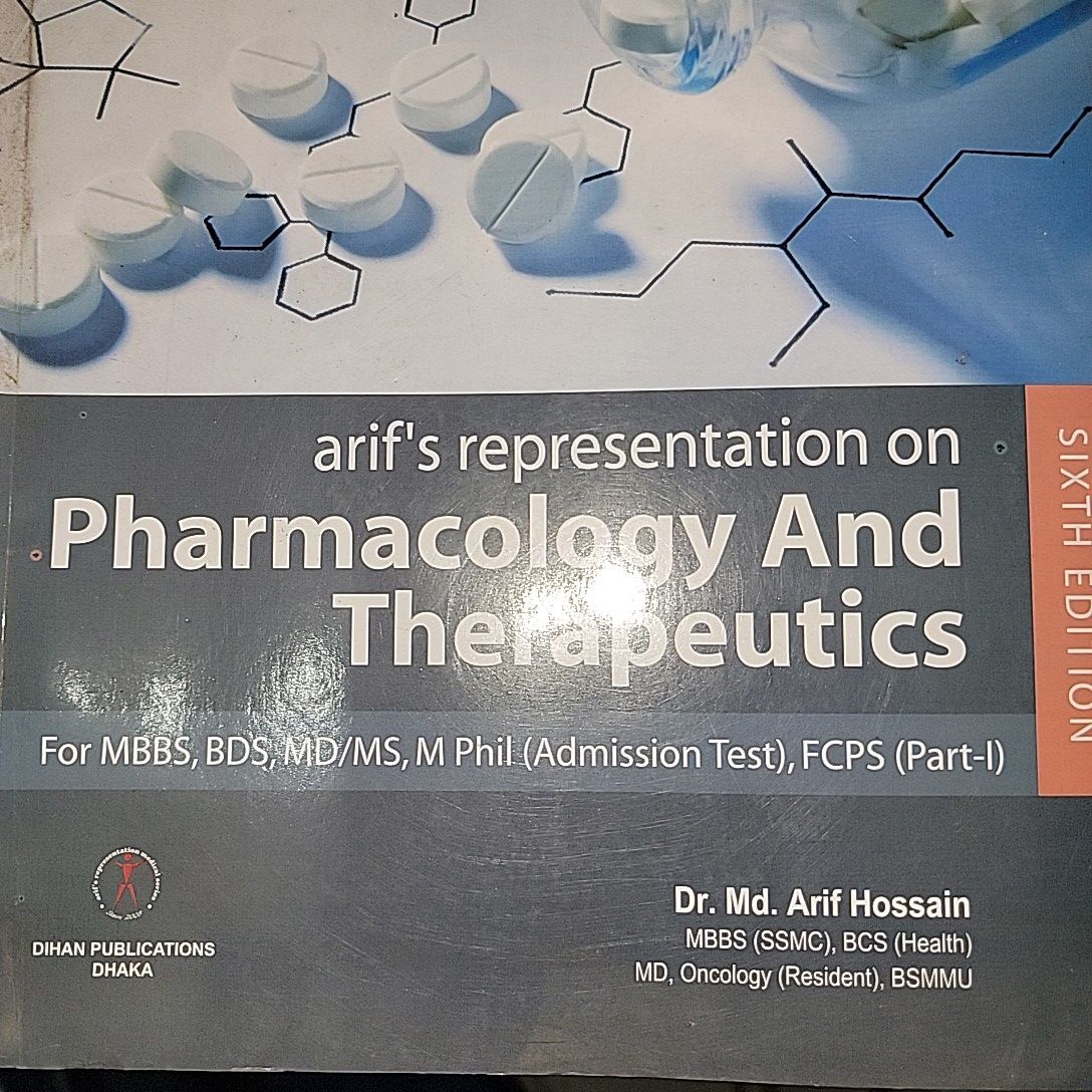 Arif Representation on Pharmacology And Therapeutics (Part:01). 