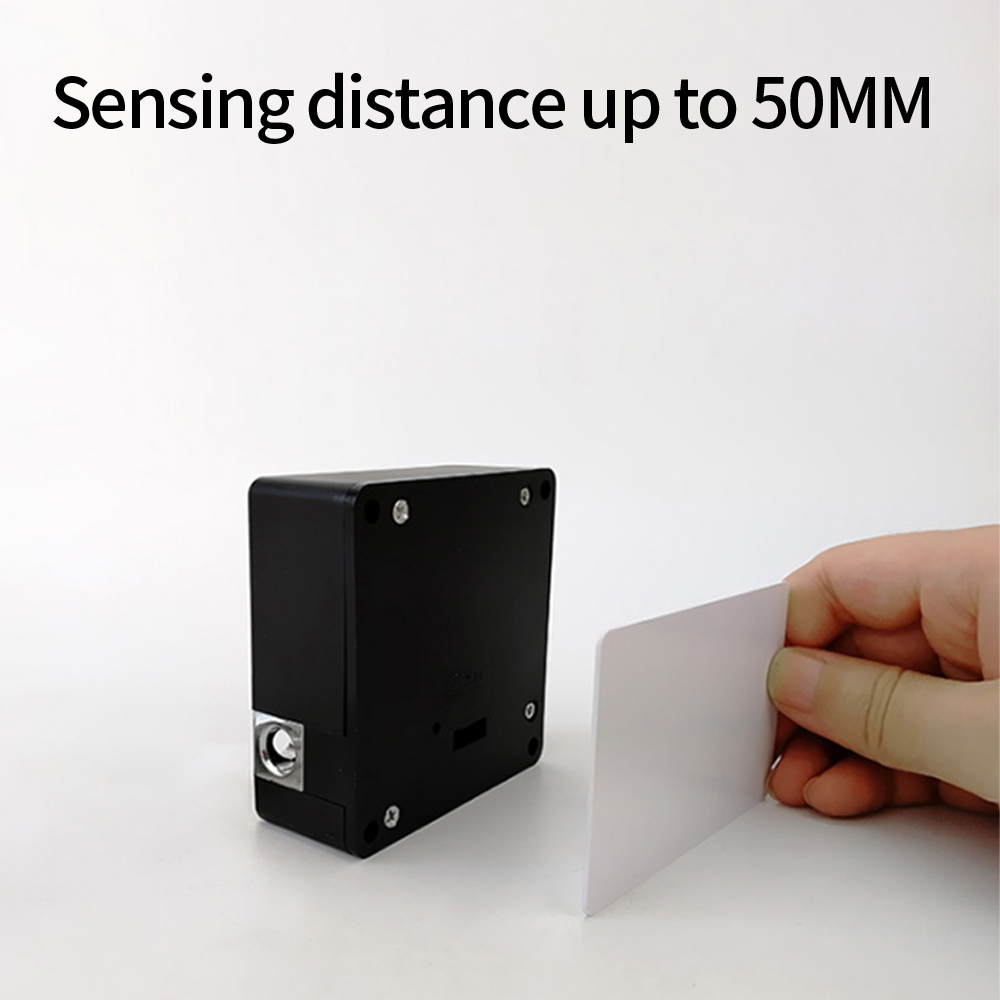 NFC IC Card TTlock App Unlock Lock Keyless Invisible Cabinet Door Lock Drawer Locker  Furniture Wooden Electronic Smart Locks. 