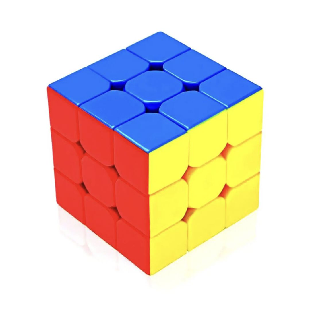MoYu Meilong 3C High Speed Sticker Less Magic 3x3x3 Rubik's Cube Puzzle Toy (5.6 cm)